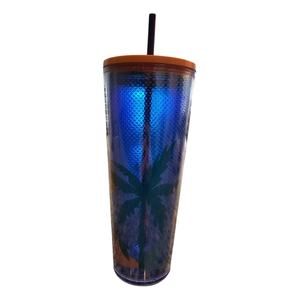 Starbucks Summer 2020 Iridescent Blue Mermaid Island Cold Cup Tumbler 24 Oz